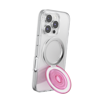 Translucent Baby Pink — MagSafe Kick-Out Grip & Stand - US 04624