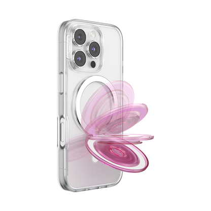 Translucent Baby Pink — MagSafe Kick-Out Grip & Stand - US 04624