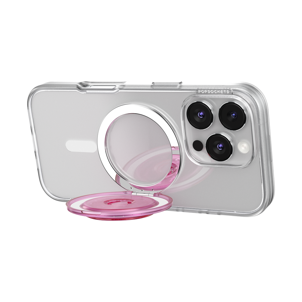 Translucent Baby Pink — MagSafe Kick-Out Grip & Stand - US 08243