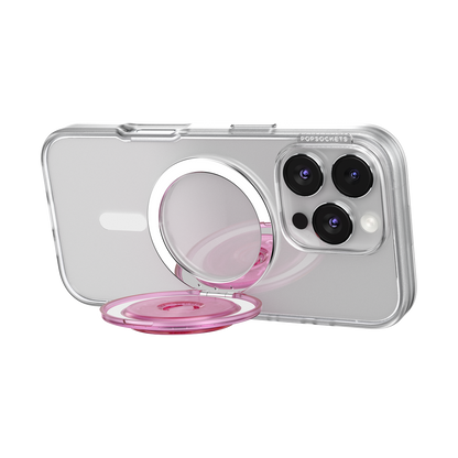 Translucent Baby Pink — MagSafe Kick-Out Grip & Stand - US 03132