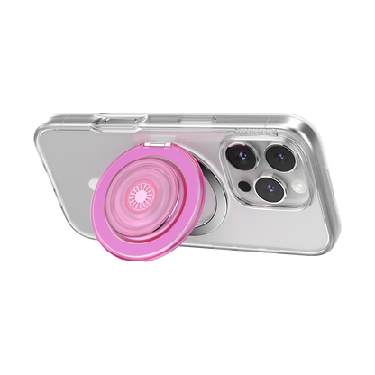 Translucent Baby Pink — MagSafe Kick-Out Grip & Stand - US 04624