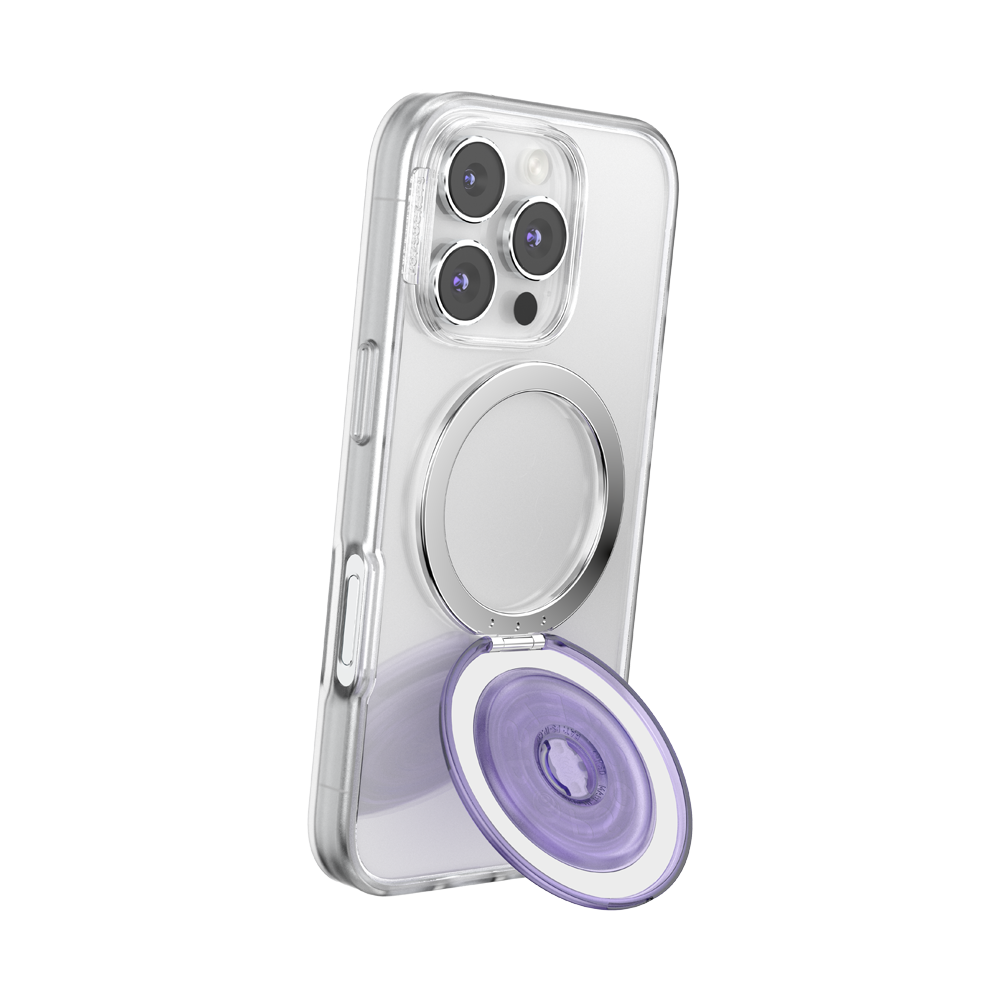 Translucent Dusty Purple — MagSafe Kick-Out Grip & Stand - US 03987