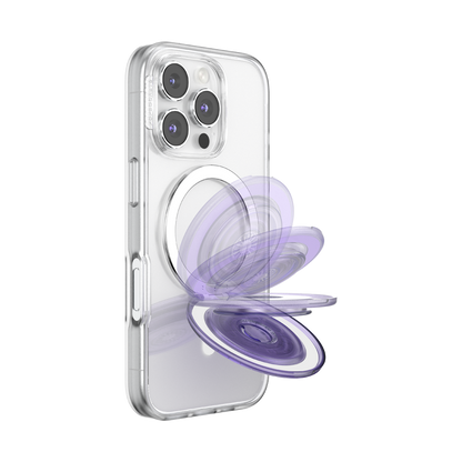 Translucent Dusty Purple — MagSafe Kick-Out Grip & Stand - US 03987