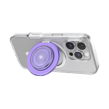 Translucent Dusty Purple — MagSafe Kick-Out Grip & Stand - US 77390