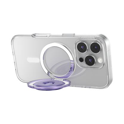 Translucent Dusty Purple — MagSafe Kick-Out Grip & Stand - US 03987