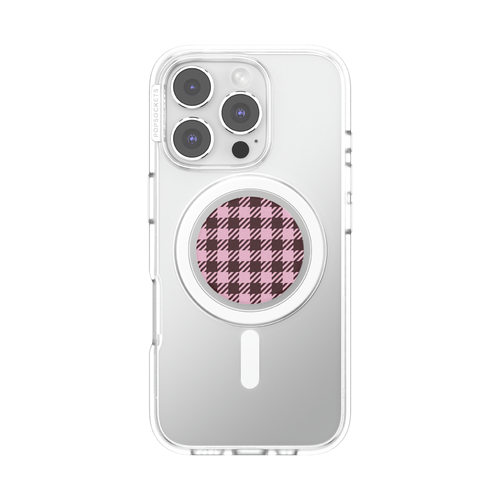 Black Cherry Gingham — MagSafe PopGrip - US 32991