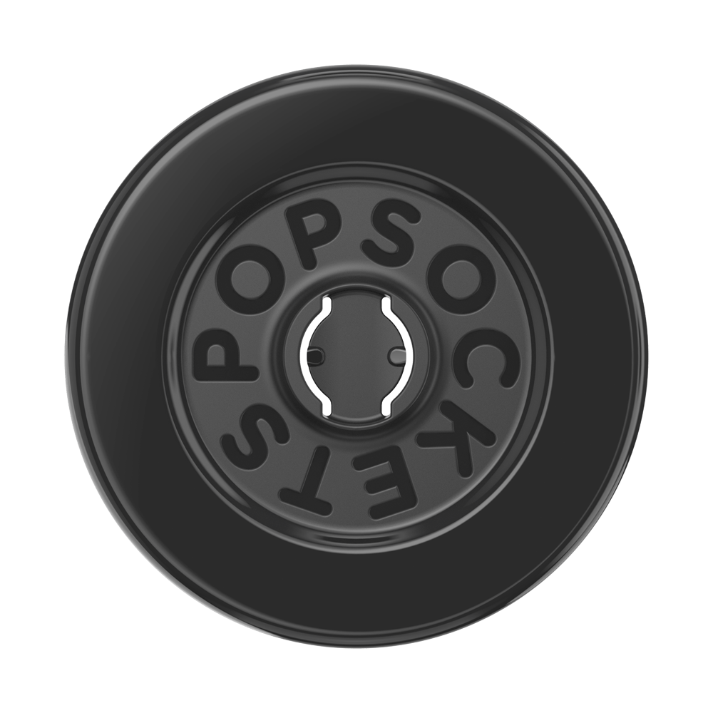 Crystal Heart Black Glitter —  MagSafe PopGrip - US 42322