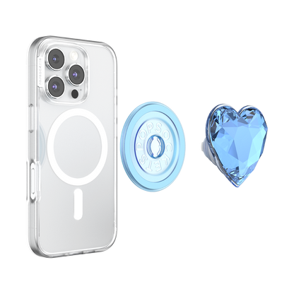 Crystal Heart Frost —  MagSafe PopGrip - US 72929