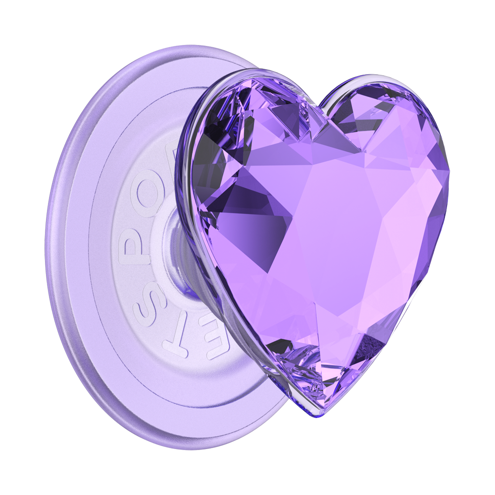Crystal Heart Lavender —  MagSafe PopGrip - US 56962