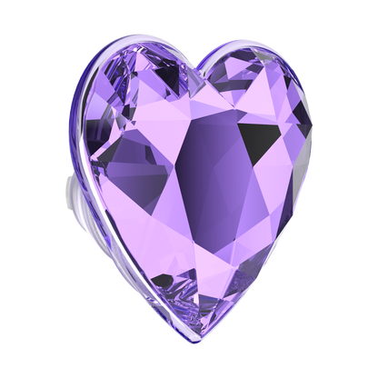 Crystal Heart Lavender —  MagSafe PopGrip - US 91218