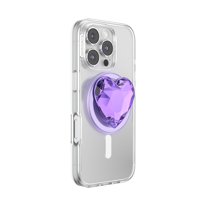 Crystal Heart Lavender —  MagSafe PopGrip - US 82984