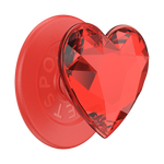 Crystal Heart Rosso —  MagSafe PopGrip - US 66273