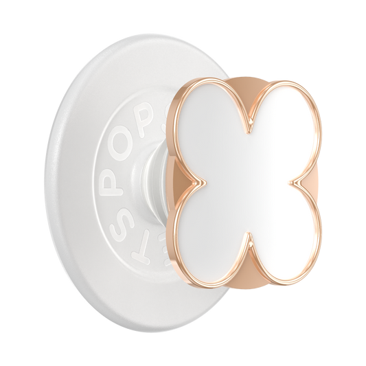 Enamel Clover Rose Gold — MagSafe PopGrip - US 91833