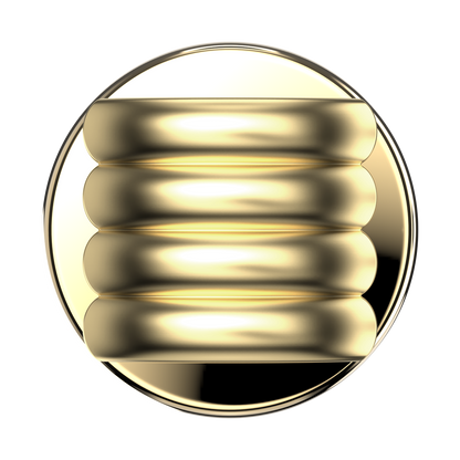 Enamel Puffy Stack Gold —  MagSafe PopGrip - US 18174