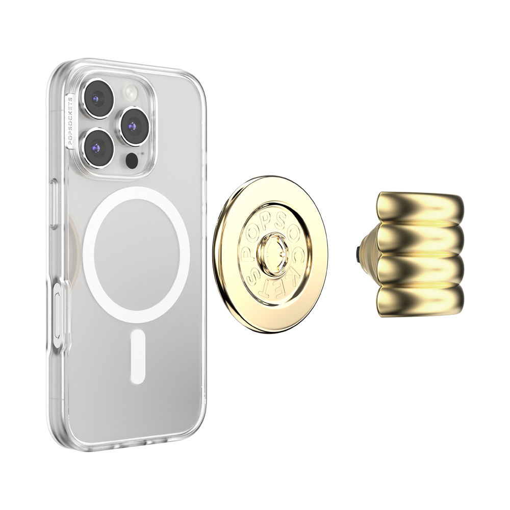 Enamel Puffy Stack Gold —  MagSafe PopGrip - US 65383