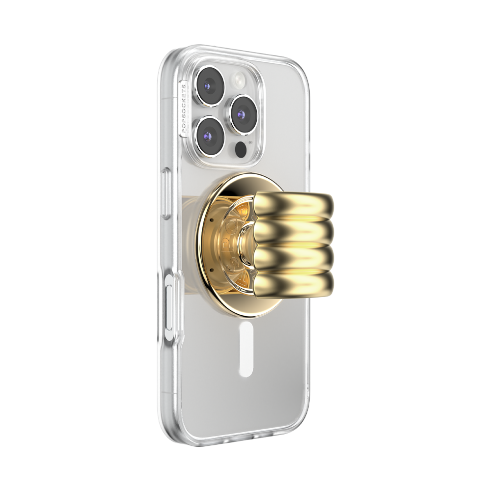 Enamel Puffy Stack Gold —  MagSafe PopGrip - US 18174