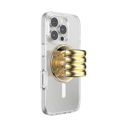 Enamel Puffy Stack Gold —  MagSafe PopGrip - US 65383