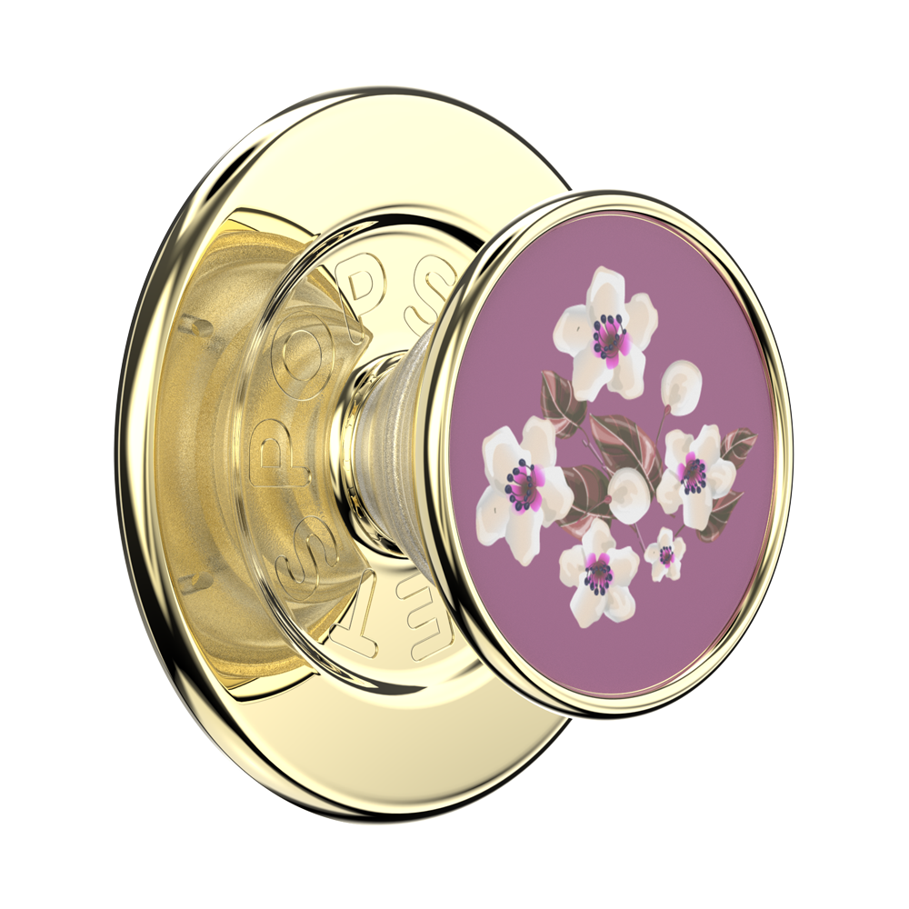 Enamel Floral Mauve — MagSafe PopGrip - US 76939