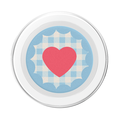 Gingham Heart —  MagSafe PopGrip - US 43553