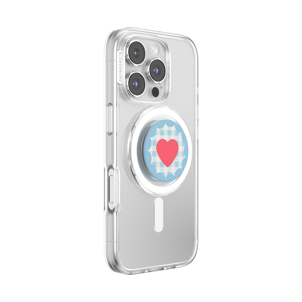 Gingham Heart —  MagSafe PopGrip - US 17148