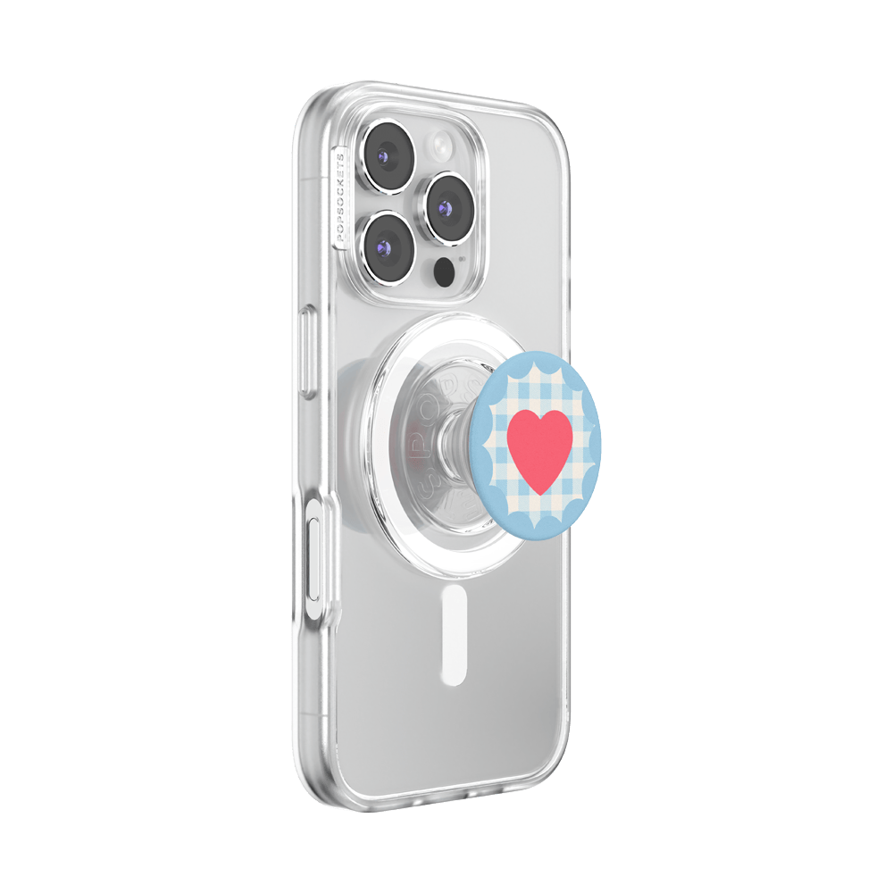 Gingham Heart —  MagSafe PopGrip - US 64286