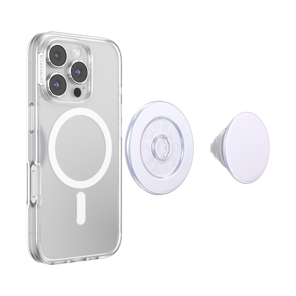Iridescent White — MagSafe PopGrip - US 18117