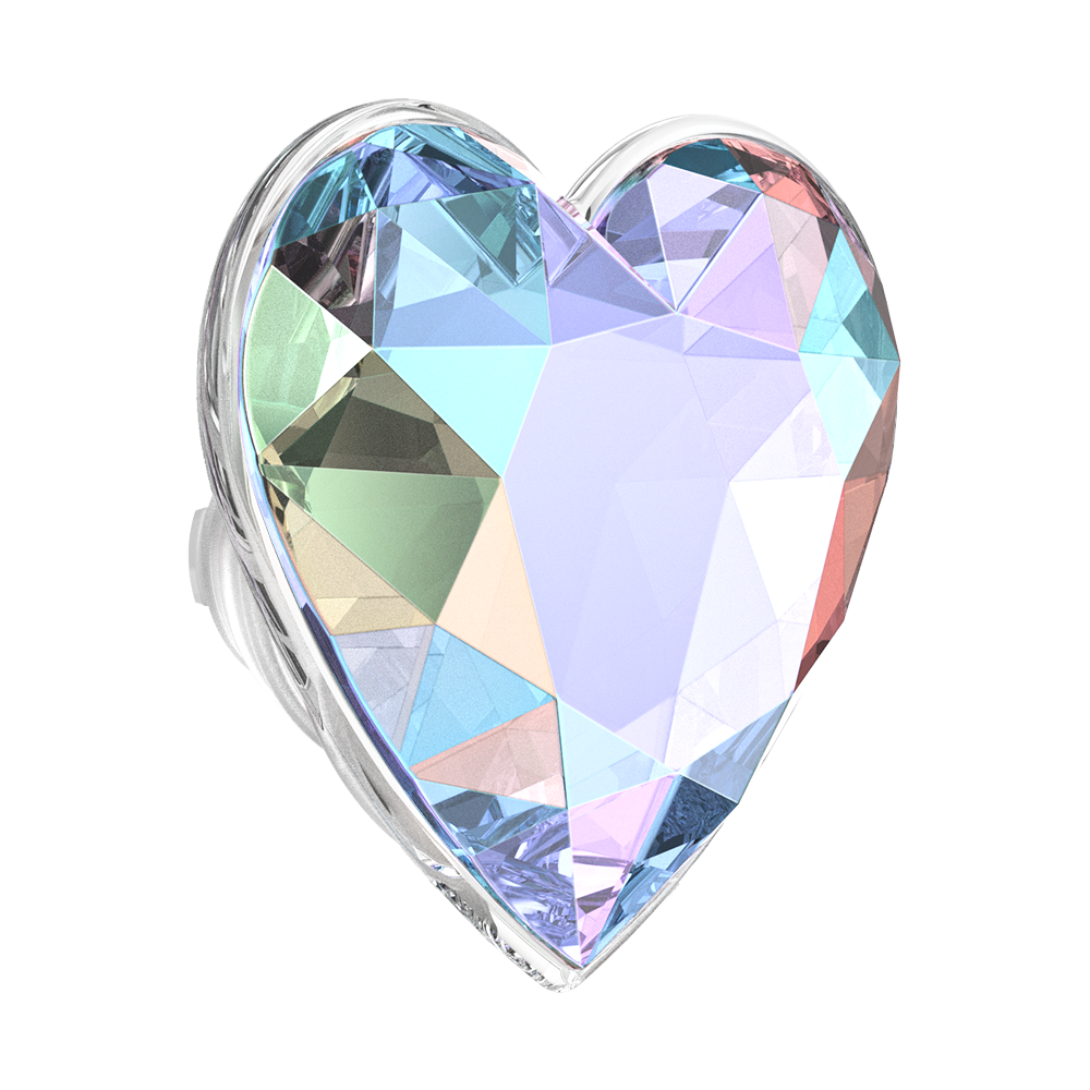 Iridescent Crystal Heart — MagSafe PopGrip - US 61777