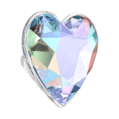 Iridescent Crystal Heart — MagSafe PopGrip - US 61777