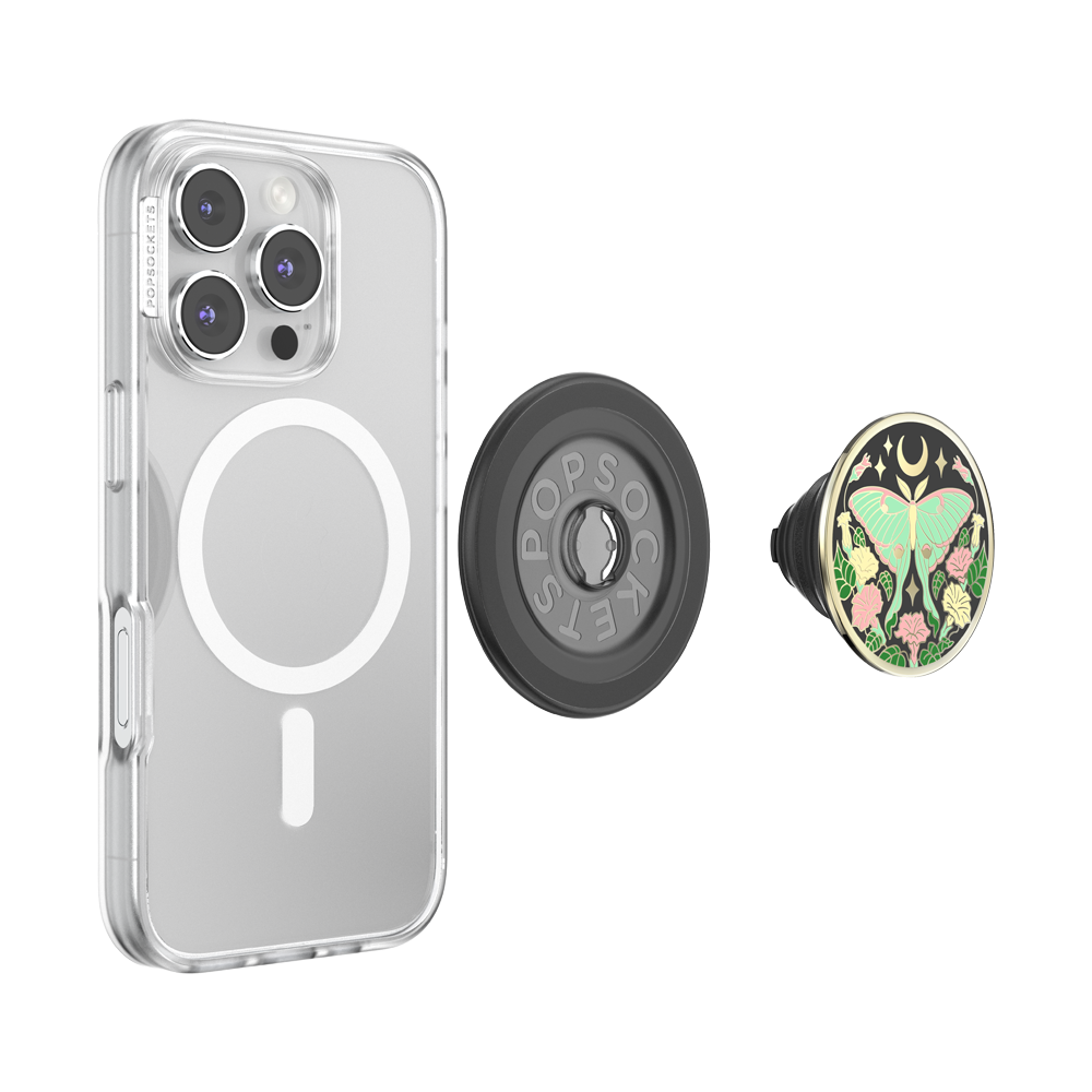 Enamel Luna Moth — MagSafe PopGrip - US 22209