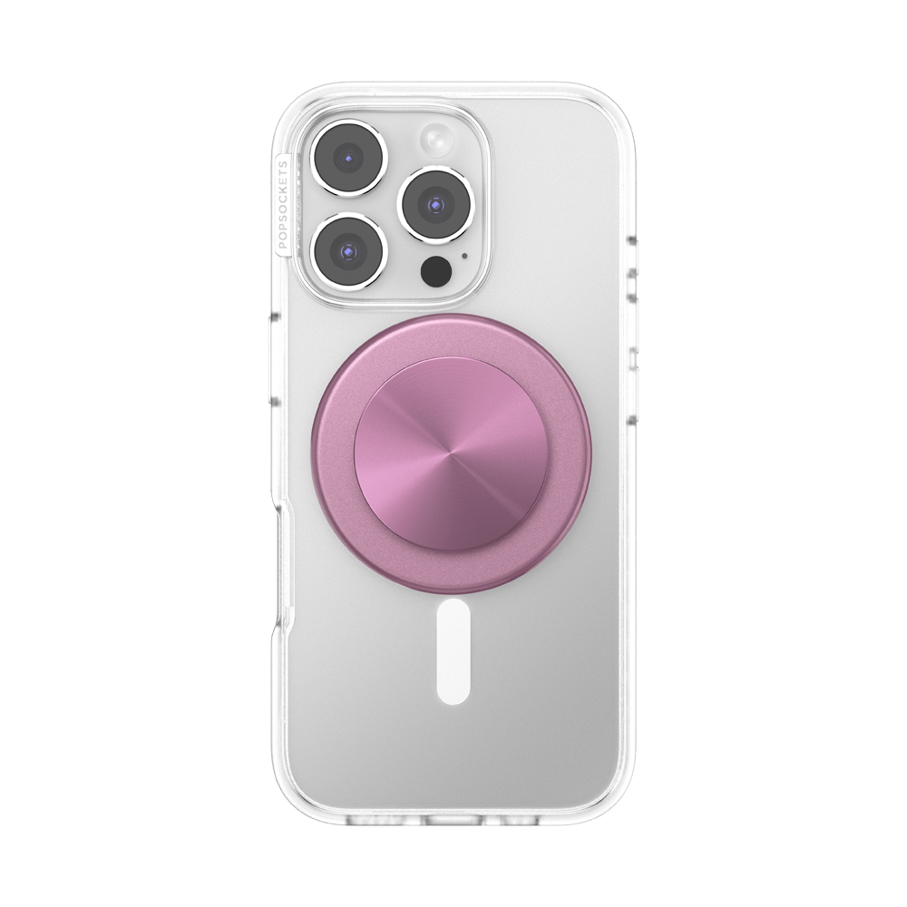 Aluminum Mauve Radial — MagSafe PopGrip - US 92734