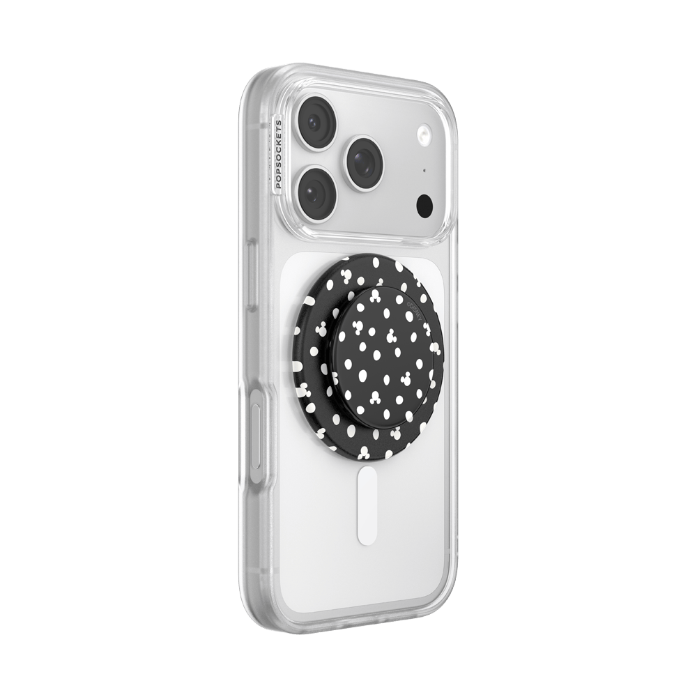 Mickey Polka Dot Black — MagSafe PopGrip - US 78067