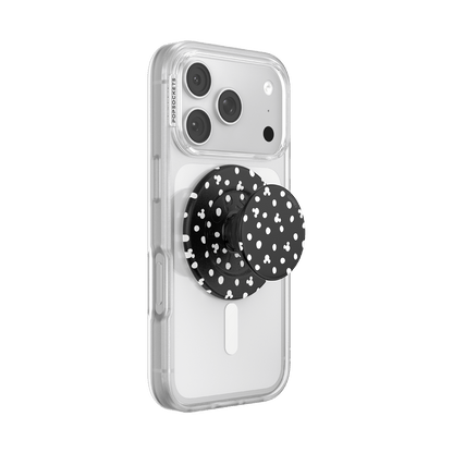 Mickey Polka Dot Black — MagSafe PopGrip - US 32105