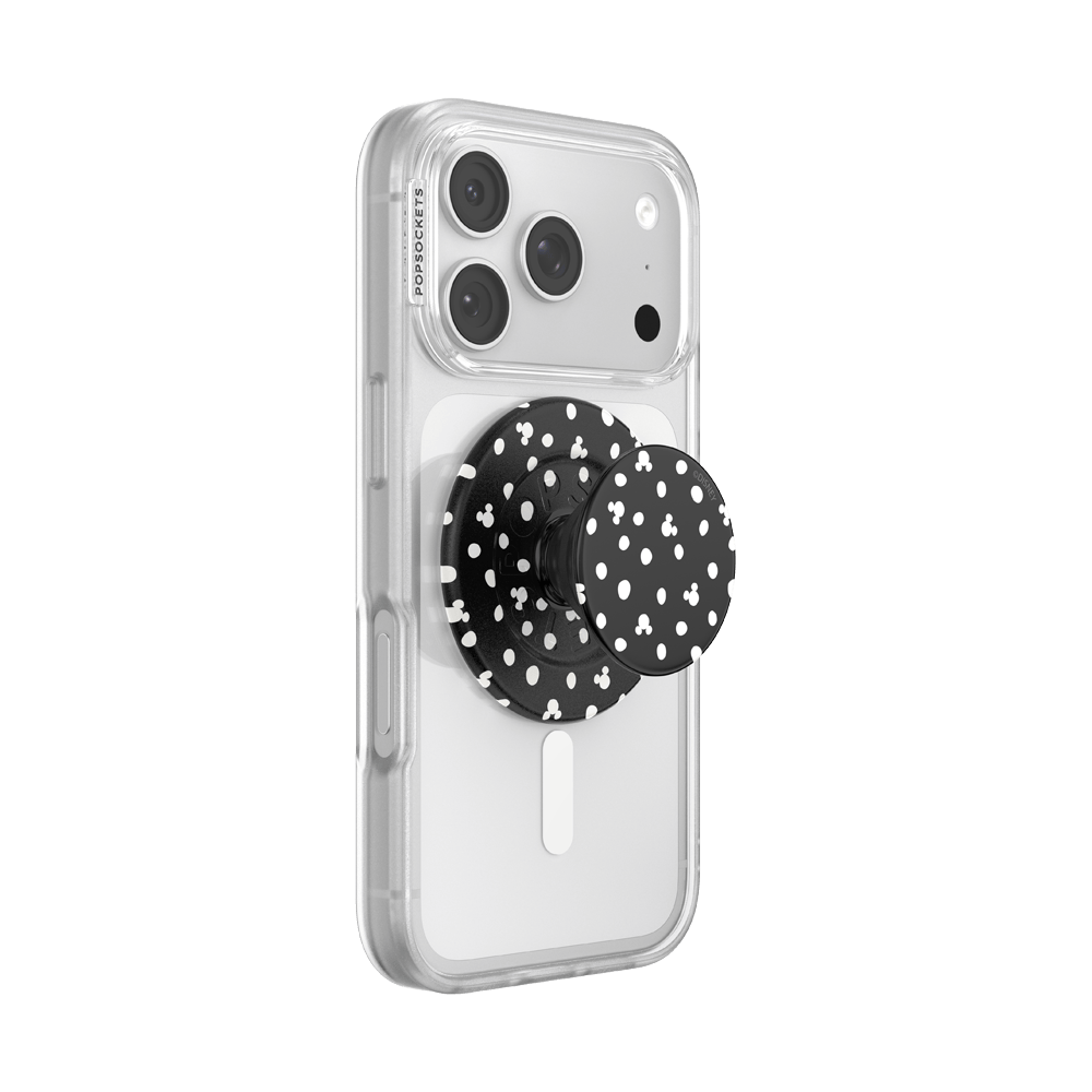 Mickey Polka Dot Black — MagSafe PopGrip - US 06947