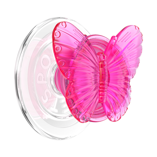 Molded Butterfly Magenta — MagSafe PopGrip - US 28061