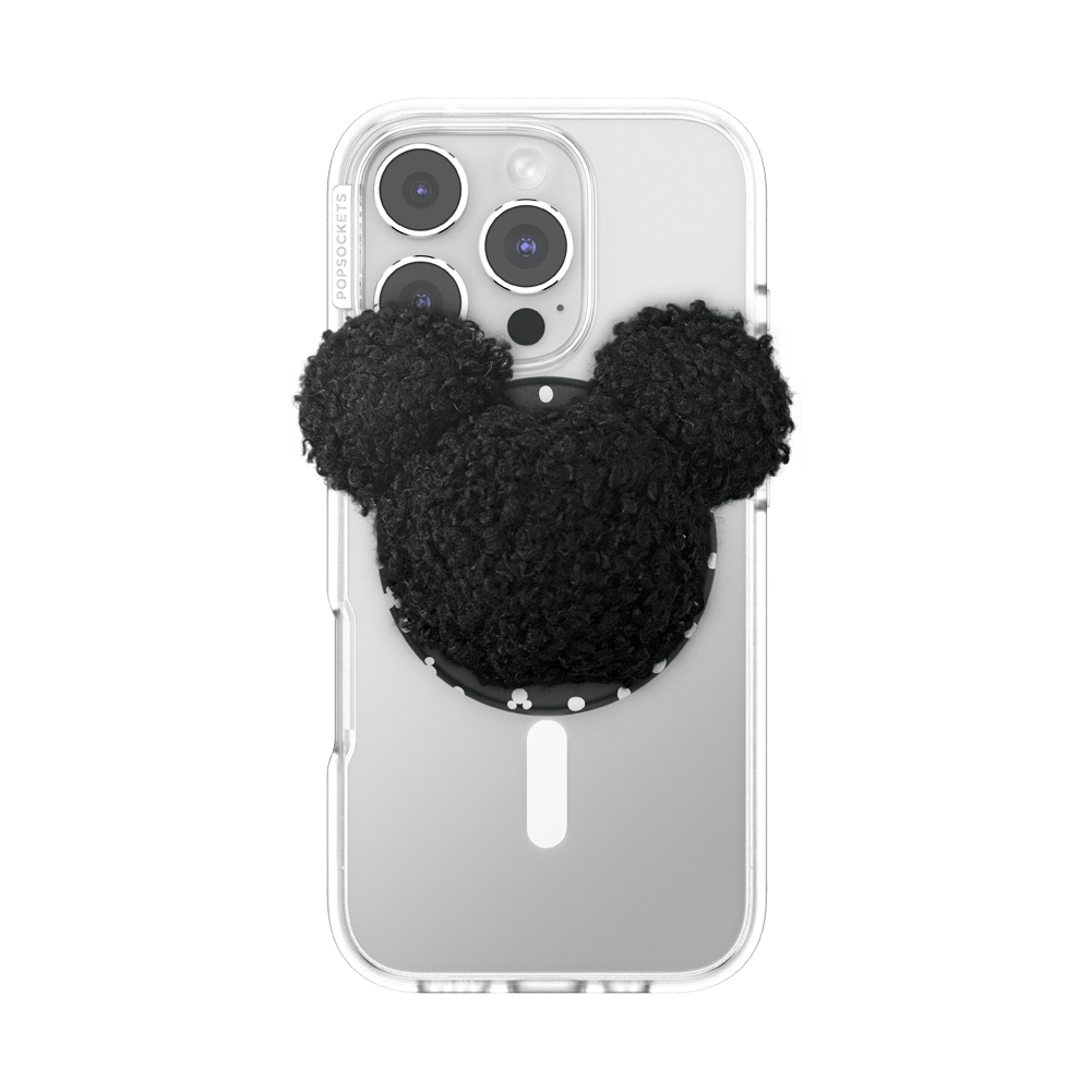 Plush Mickey Black — MagSafe PopGrip - US 22793