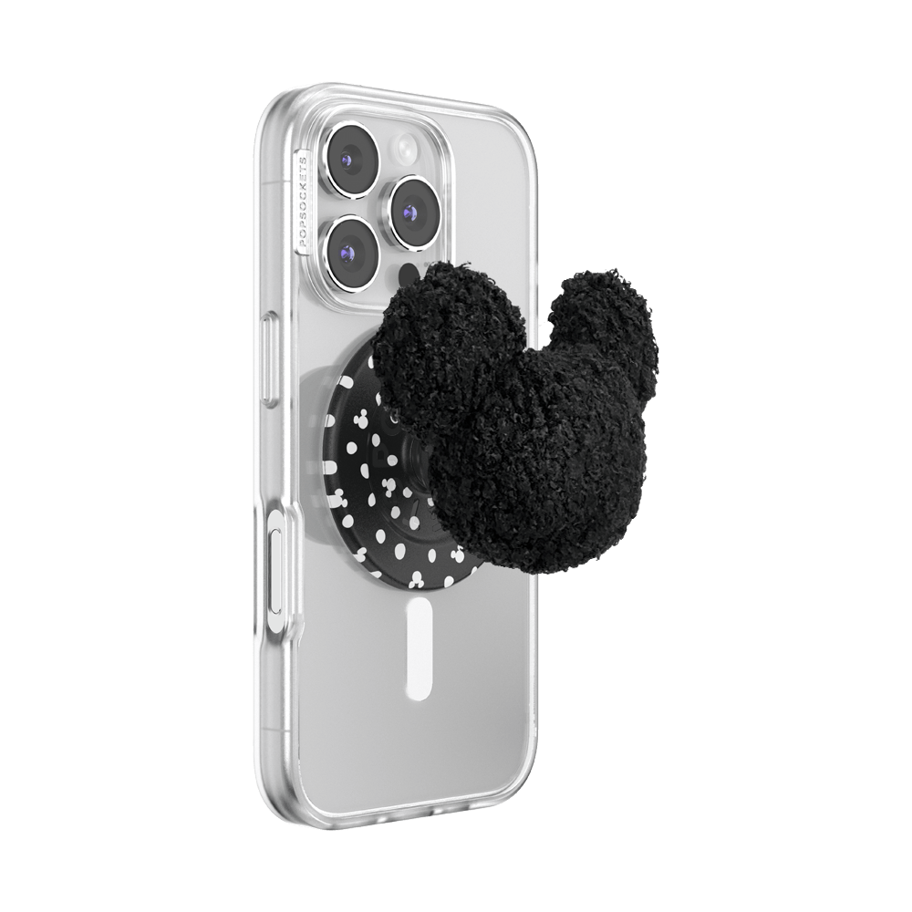Plush Mickey Black — MagSafe PopGrip - US 97525