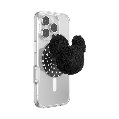 Plush Mickey Black — MagSafe PopGrip - US 16184