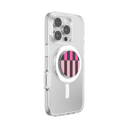 Pop of Pink Stripe — MagSafe PopGrip - US 12797