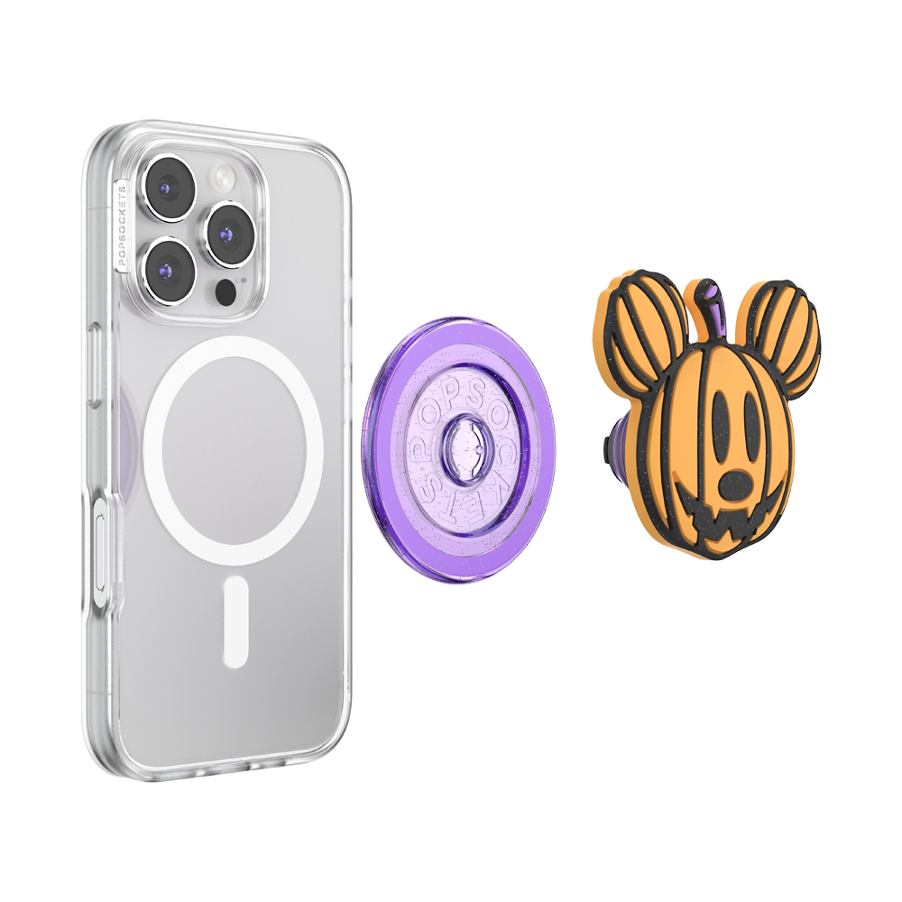 PopOut Pumpkin Mickey Mouse Orange — MagSafe PopGrip - US 08808