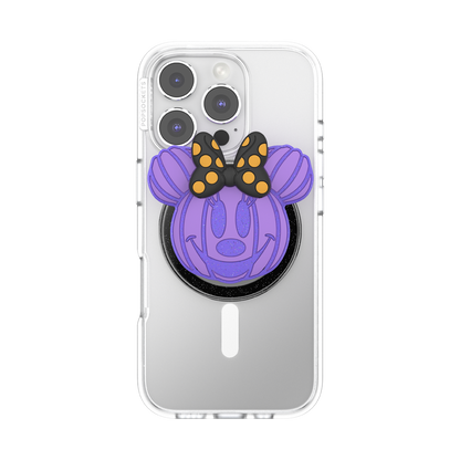 PopOut Pumpkin Minnie Mouse Purple— MagSafe PopGrip - US 00199