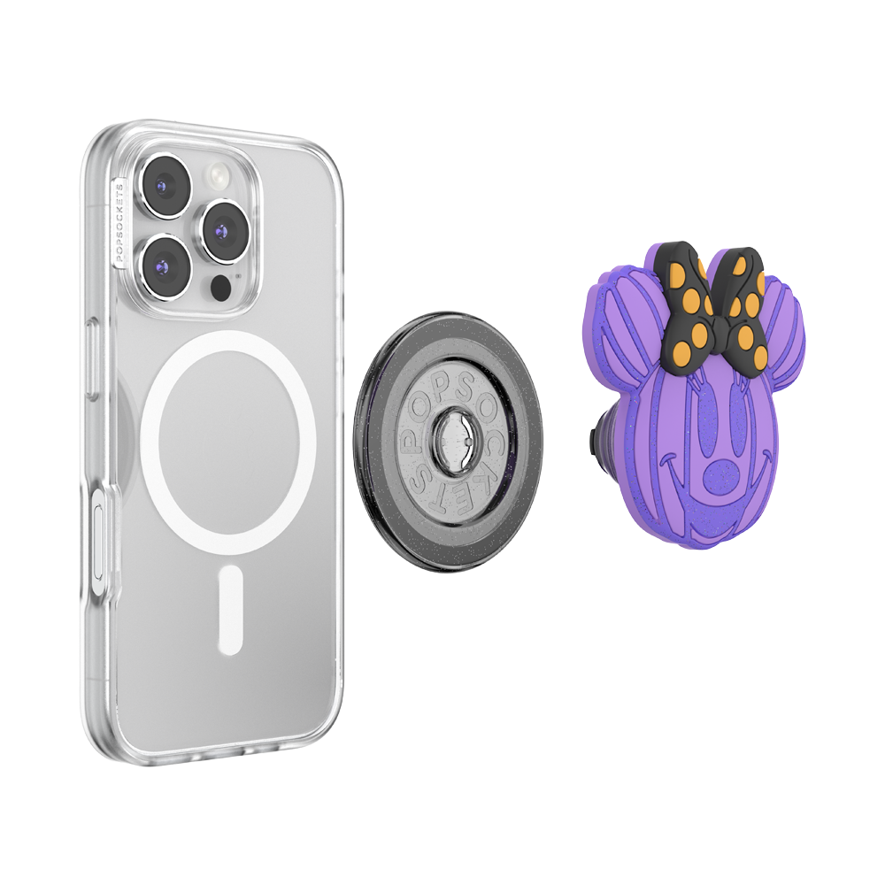 PopOut Pumpkin Minnie Mouse Purple— MagSafe PopGrip - US 57163