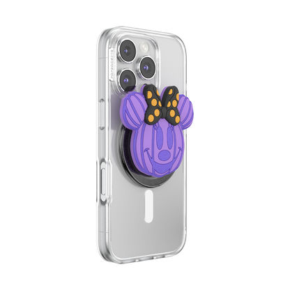 PopOut Pumpkin Minnie Mouse Purple— MagSafe PopGrip - US 12128