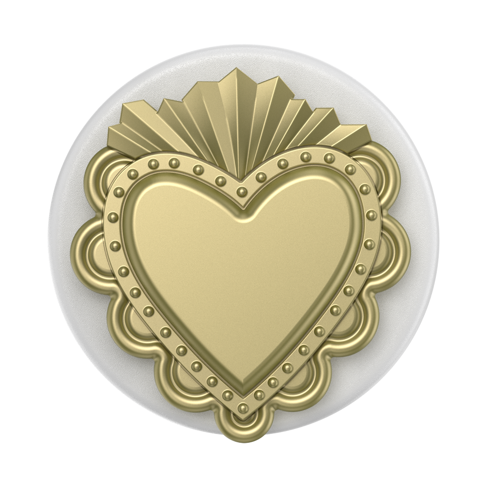 PopOut Sacred Heart Gold — MagSafe PopGrip - US 10529