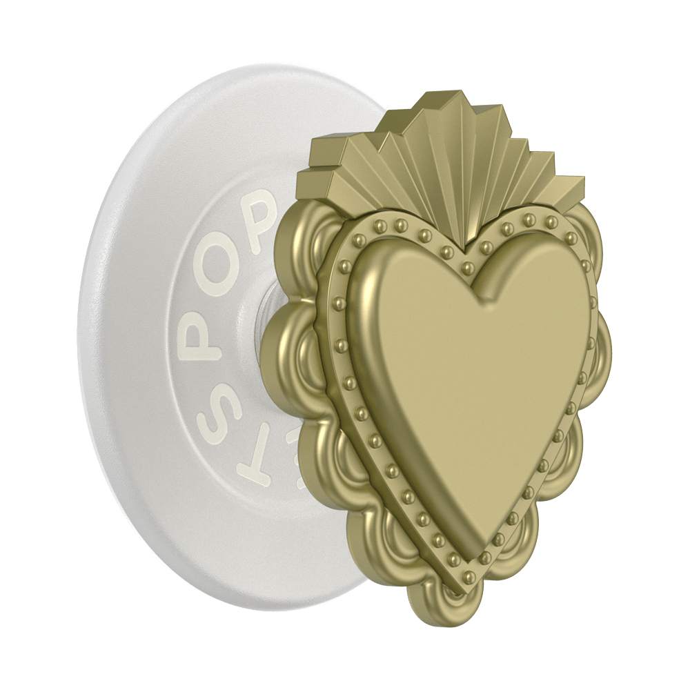 PopOut Sacred Heart Gold — MagSafe PopGrip - US 10529