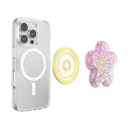 Tidepool Squishy Daisy Pink — MagSafe PopGrip - US 15593