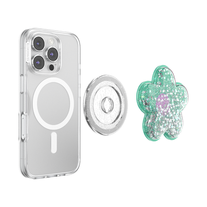 Tidepool Squishy Daisy Turquoise — MagSafe PopGrip - US 57678
