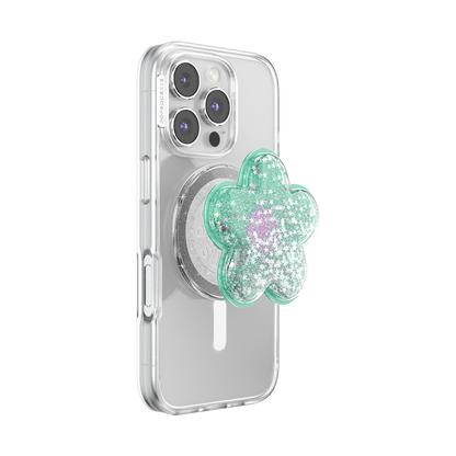 Tidepool Squishy Daisy Turquoise — MagSafe PopGrip - US 24925