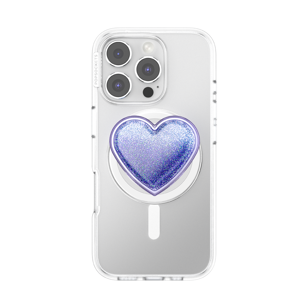 Tidepool Squishy Heart Lavender — MagSafe PopGrip - US 36701
