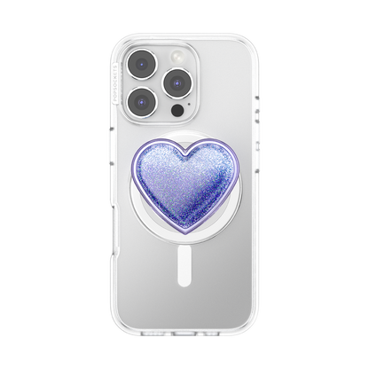 Tidepool Squishy Heart Lavender — MagSafe PopGrip - US 87174