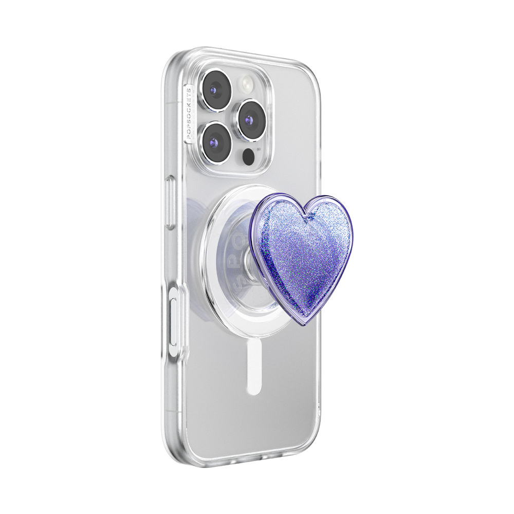 Tidepool Squishy Heart Lavender — MagSafe PopGrip - US 45427